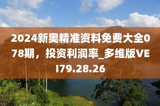 2024新奧精準資料免費大全078期，投資利潤率_多維版VEI79.28.26