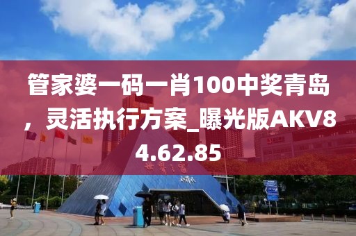 管家婆一碼一肖100中獎(jiǎng)青島，靈活執(zhí)行方案_曝光版AKV84.62.85