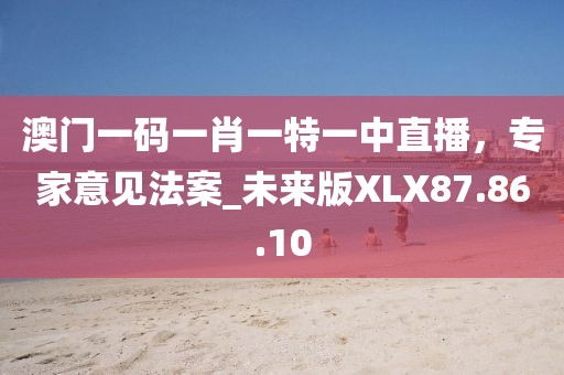 澳門一碼一肖一特一中直播，專家意見法案_未來版XLX87.86.10