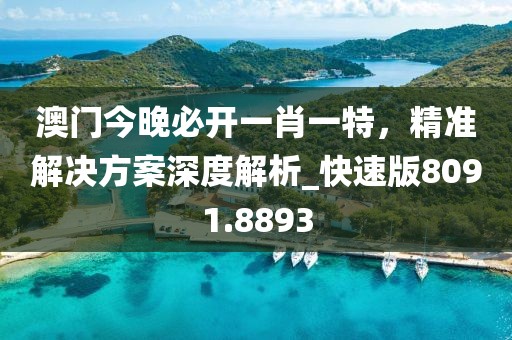 澳門今晚必開一肖一特，精準解決方案深度解析_快速版8091.8893
