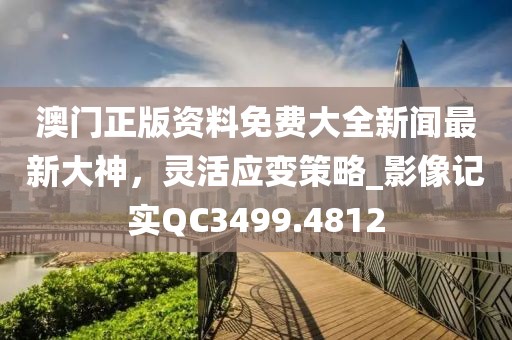 澳門正版資料免費大全新聞最新大神，靈活應(yīng)變策略_影像記實QC3499.4812