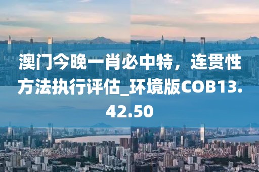 澳門今晚一肖必中特，連貫性方法執(zhí)行評估_環(huán)境版COB13.42.50