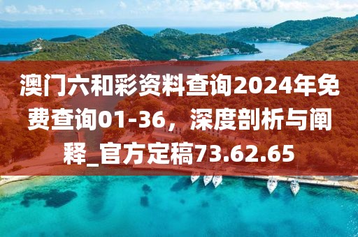 澳門六和彩資料查詢2024年免費查詢01-36，深度剖析與闡釋_官方定稿73.62.65