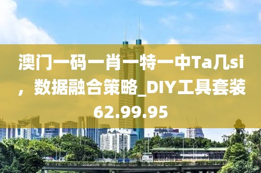 澳門一碼一肖一特一中Ta幾si，數(shù)據(jù)融合策略_DIY工具套裝62.99.95