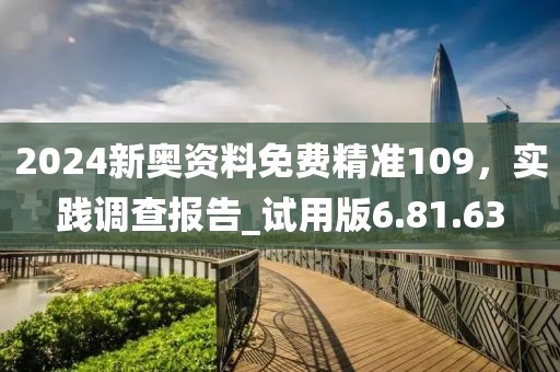 2024新奧資料免費(fèi)精準(zhǔn)109，實(shí)踐調(diào)查報(bào)告_試用版6.81.63