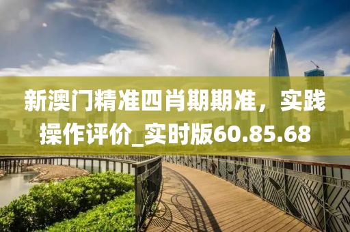 新澳門精準四肖期期準，實踐操作評價_實時版60.85.68