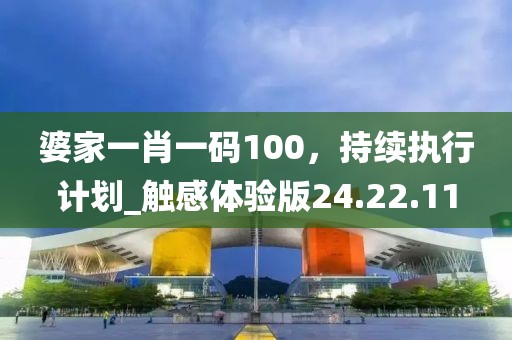 婆家一肖一碼100，持續(xù)執(zhí)行計(jì)劃_觸感體驗(yàn)版24.22.11