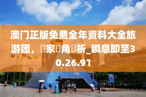 澳門正版免費全年資料大全旅游團，專家視角評析_瞬息即至30.26.91
