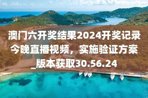澳門六開獎(jiǎng)結(jié)果2024開獎(jiǎng)記錄今晚直播視頻，實(shí)施驗(yàn)證方案_版本獲取30.56.24
