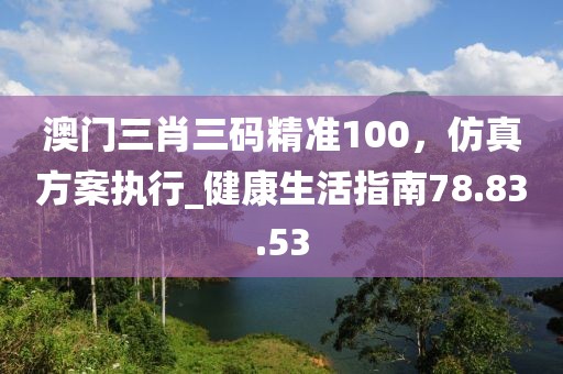 澳門三肖三碼精準(zhǔn)100，仿真方案執(zhí)行_健康生活指南78.83.53