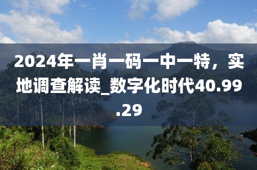 2024年一肖一碼一中一特，實地調(diào)查解讀_數(shù)字化時代40.99.29
