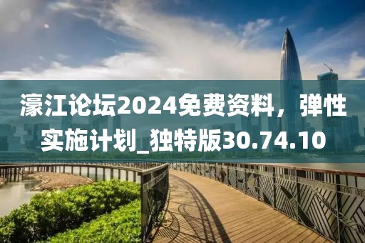 濠江論壇2024免費(fèi)資料，彈性實(shí)施計(jì)劃_獨(dú)特版30.74.10