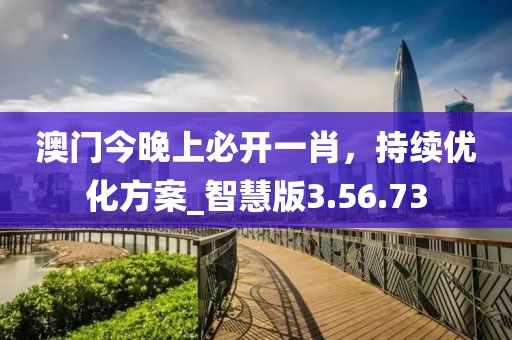 澳門今晚上必開(kāi)一肖，持續(xù)優(yōu)化方案_智慧版3.56.73