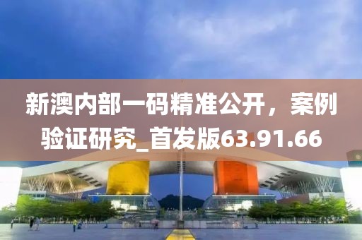 新澳內(nèi)部一碼精準(zhǔn)公開(kāi)，案例驗(yàn)證研究_首發(fā)版63.91.66