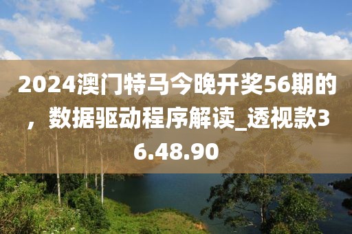 2024澳門特馬今晚開獎56期的，數(shù)據(jù)驅(qū)動程序解讀_透視款36.48.90