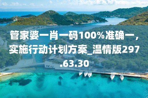 管家婆一肖一碼100%準(zhǔn)確一，實(shí)施行動(dòng)計(jì)劃方案_溫情版297.63.30