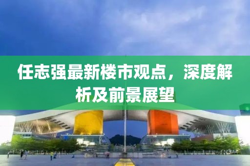 任志強(qiáng)最新樓市觀點，深度解析及前景展望