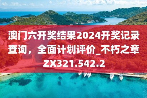 澳門(mén)六開(kāi)獎(jiǎng)結(jié)果2024開(kāi)獎(jiǎng)記錄查詢，全面計(jì)劃評(píng)價(jià)_不朽之章ZX321.542.2