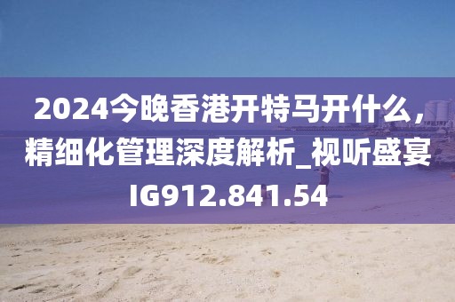 2024今晚香港開特馬開什么，精細(xì)化管理深度解析_視聽盛宴IG912.841.54