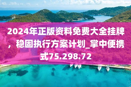 2024年正版資料免費大全掛牌，穩(wěn)固執(zhí)行方案計劃_掌中便攜式75.298.72