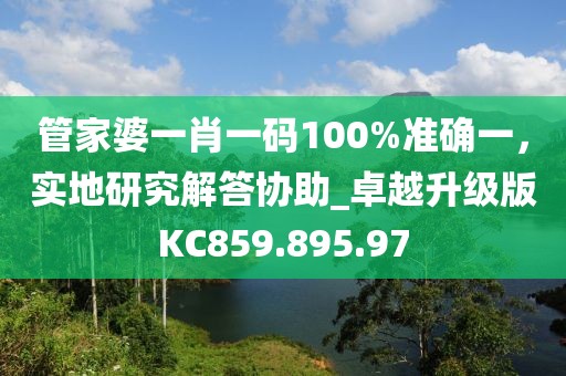 管家婆一肖一碼100%準確一，實地研究解答協(xié)助_卓越升級版KC859.895.97
