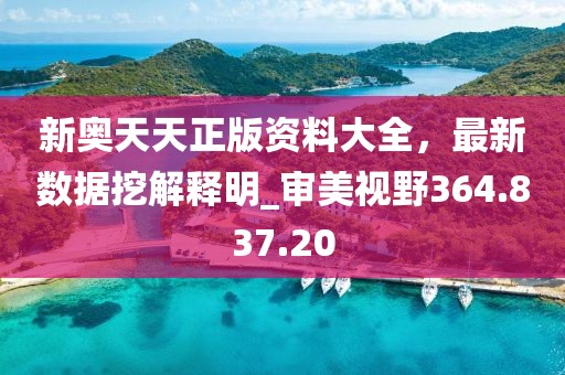 新奧天天正版資料大全，最新數(shù)據(jù)挖解釋明_審美視野364.837.20
