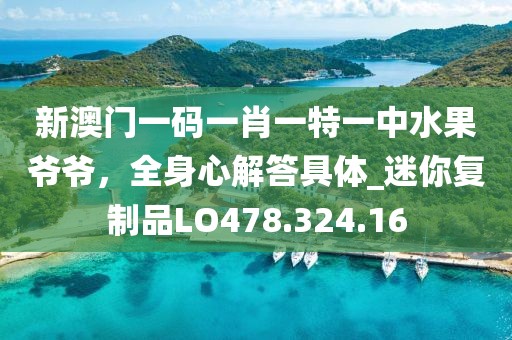 新澳門一碼一肖一特一中水果爺爺，全身心解答具體_迷你復(fù)制品LO478.324.16