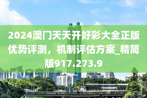 2024澳門天天開好彩大全正版優(yōu)勢評測，機制評估方案_精簡版917.273.9