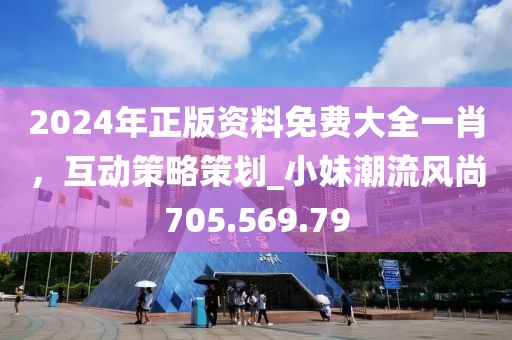 2024年正版資料免費大全一肖，互動策略策劃_小妹潮流風尚705.569.79