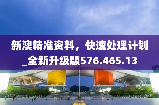 新澳精準(zhǔn)資料，快速處理計(jì)劃_全新升級(jí)版576.465.13