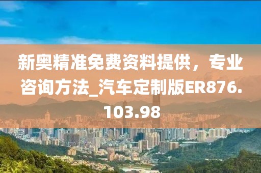 新奧精準免費資料提供，專業(yè)咨詢方法_汽車定制版ER876.103.98
