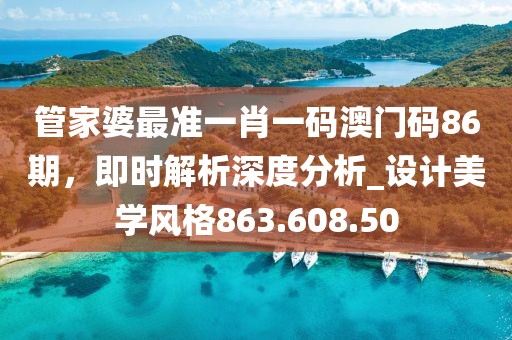 管家婆最準(zhǔn)一肖一碼澳門碼86期，即時(shí)解析深度分析_設(shè)計(jì)美學(xué)風(fēng)格863.608.50