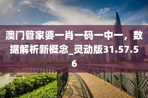 澳門管家婆一肖一碼一中一，數(shù)據(jù)解析新概念_靈動(dòng)版31.57.56