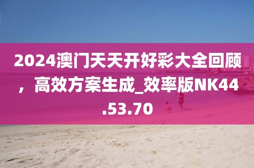 2024澳門天天開(kāi)好彩大全回顧，高效方案生成_效率版NK44.53.70