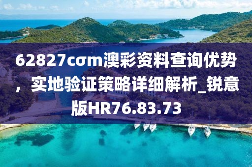 62827cσm澳彩資料查詢優(yōu)勢，實地驗證策略詳細解析_銳意版HR76.83.73