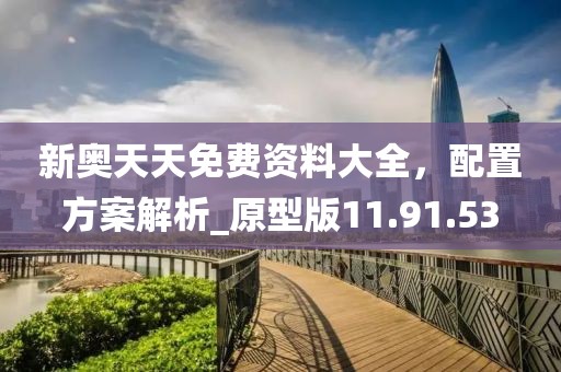 新奧天天免費資料大全，配置方案解析_原型版11.91.53