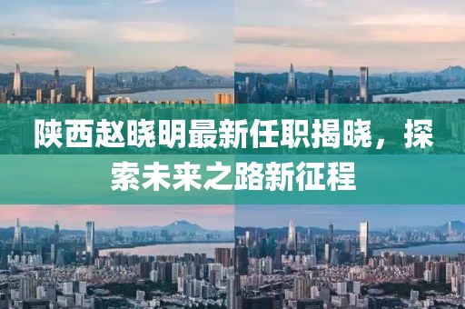 陜西趙曉明最新任職揭曉，探索未來之路新征程