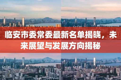 臨安市委常委最新名單揭曉，未來展望與發(fā)展方向揭秘
