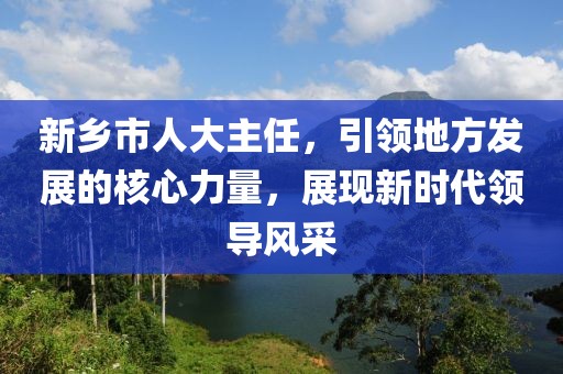 新鄉(xiāng)市人大主任，引領(lǐng)地方發(fā)展的核心力量，展現(xiàn)新時(shí)代領(lǐng)導(dǎo)風(fēng)采