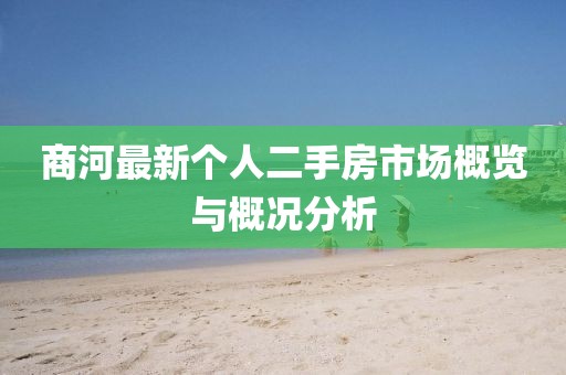 商河最新個(gè)人二手房市場概覽與概況分析