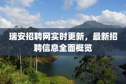 瑞安招聘網(wǎng)實(shí)時更新，最新招聘信息全面概覽