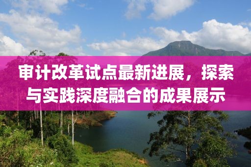 審計(jì)改革試點(diǎn)最新進(jìn)展，探索與實(shí)踐深度融合的成果展示