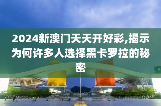 2024新澳門天天開好彩,揭示為何許多人選擇黑卡羅拉的秘密
