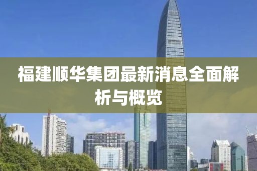 福建順華集團(tuán)最新消息全面解析與概覽