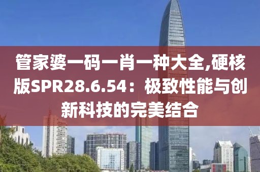 管家婆一碼一肖一種大全,硬核版SPR28.6.54：極致性能與創(chuàng)新科技的完美結(jié)合