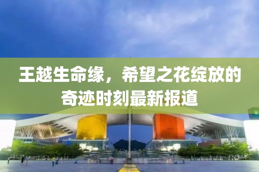 王越生命緣，希望之花綻放的奇跡時刻最新報道