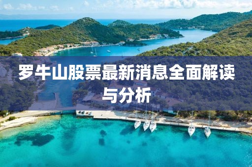 羅牛山股票最新消息全面解讀與分析