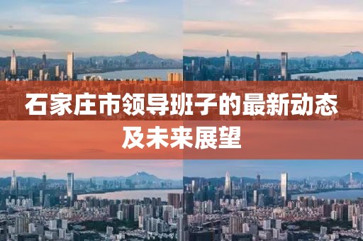 石家莊市領(lǐng)導(dǎo)班子的最新動(dòng)態(tài)及未來(lái)展望