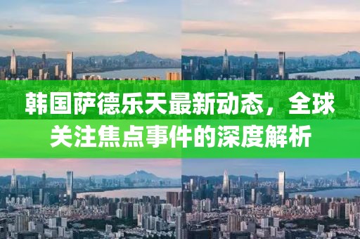 韓國(guó)薩德樂天最新動(dòng)態(tài)，全球關(guān)注焦點(diǎn)事件的深度解析