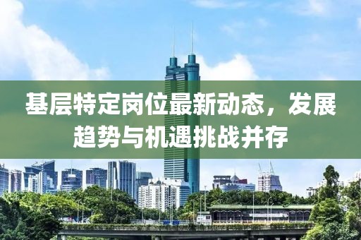 基層特定崗位最新動態(tài)，發(fā)展趨勢與機遇挑戰(zhàn)并存